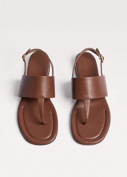 ME+EM Brown Minimal Sandal
