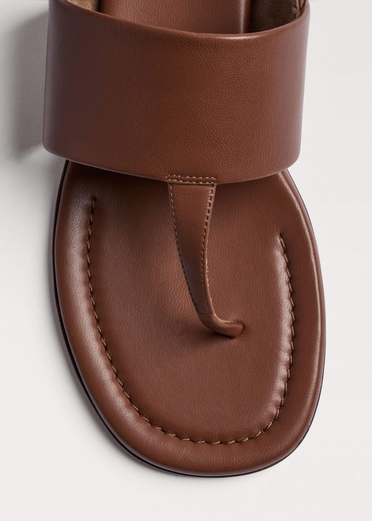 ME+EM Brown Minimal Sandal