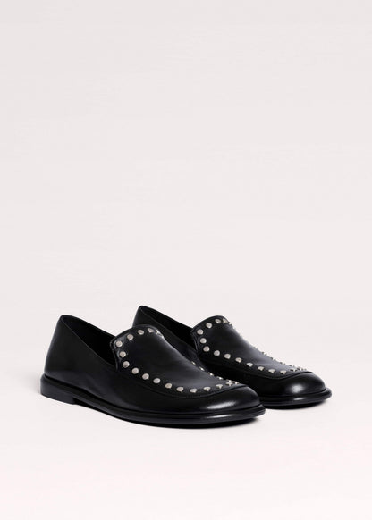 ME+EM Black Stud Travel Loafer
