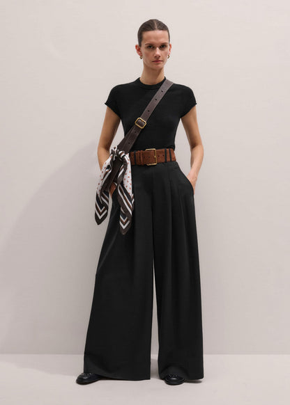 ME+EM Black Stud Travel Loafer