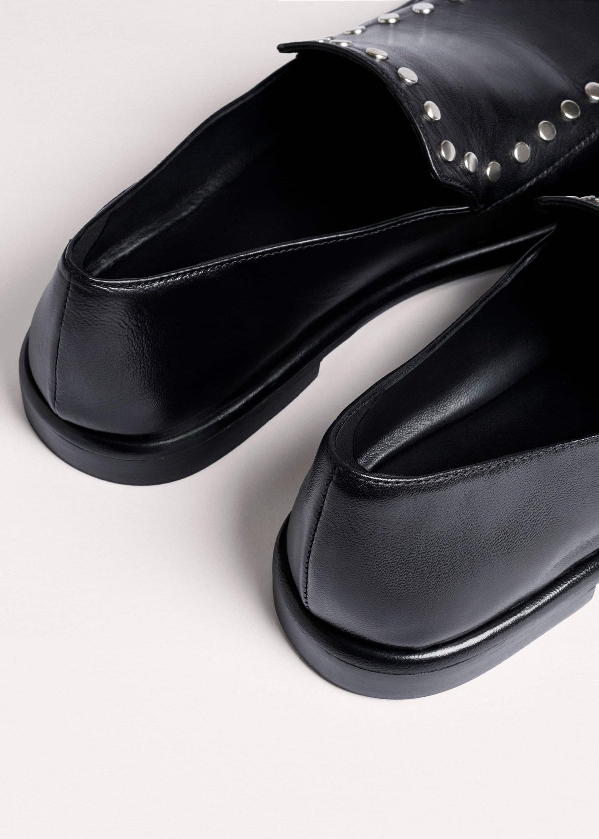 ME+EM Black Stud Travel Loafer
