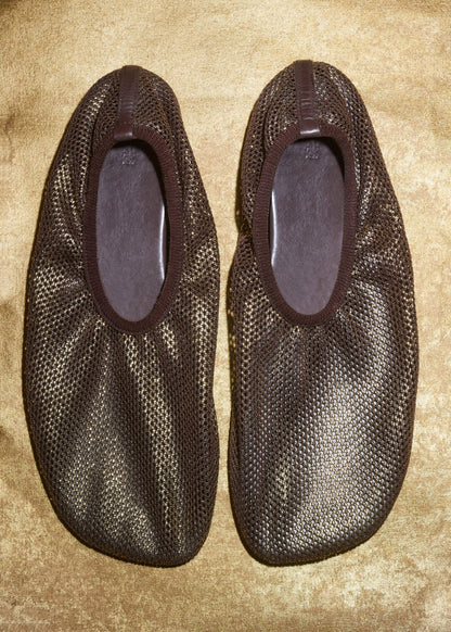 ME+EM Gold Asymmetric Slipper