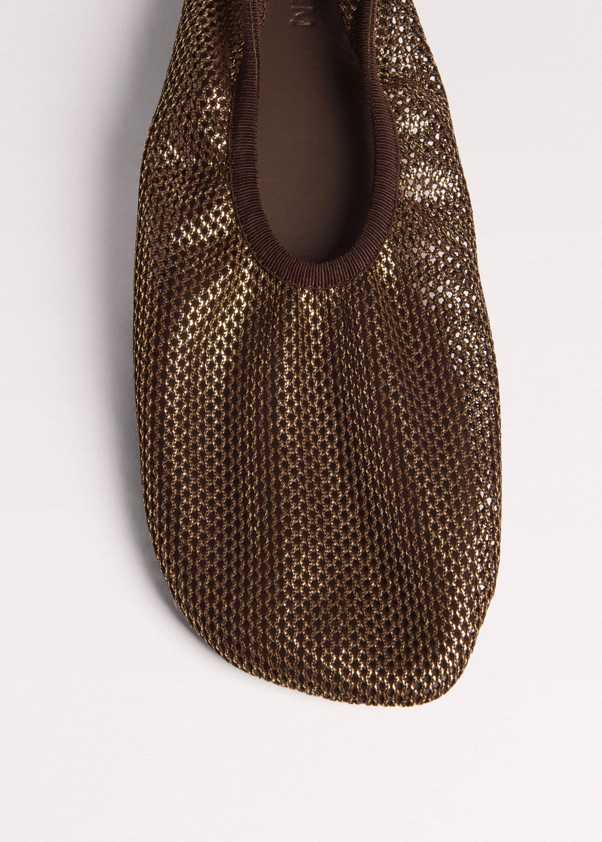 ME+EM Gold Asymmetric Slipper