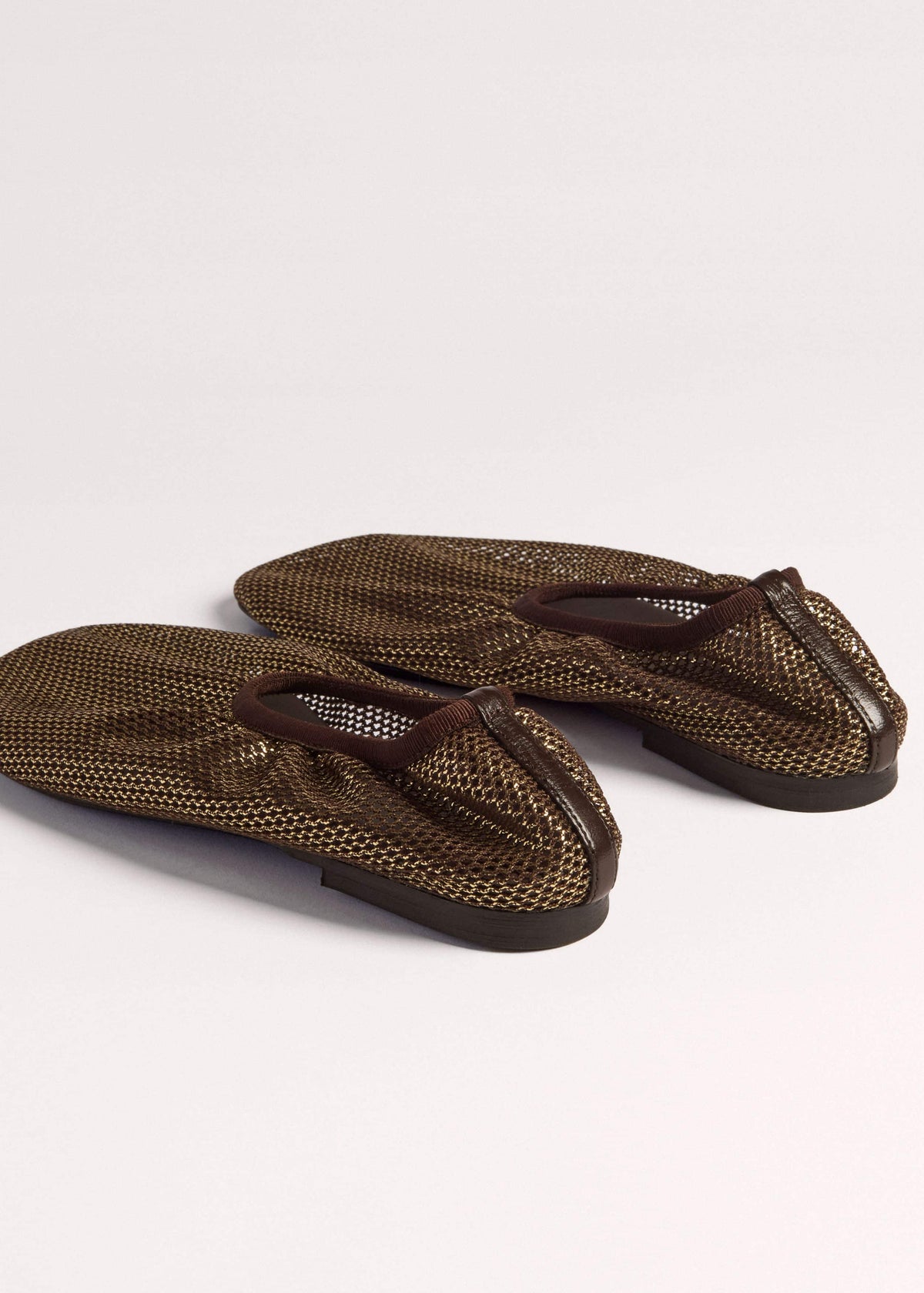ME+EM Gold Asymmetric Slipper