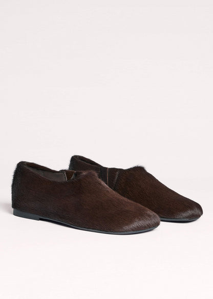 ME+EM Brown Asymmetric Slipper