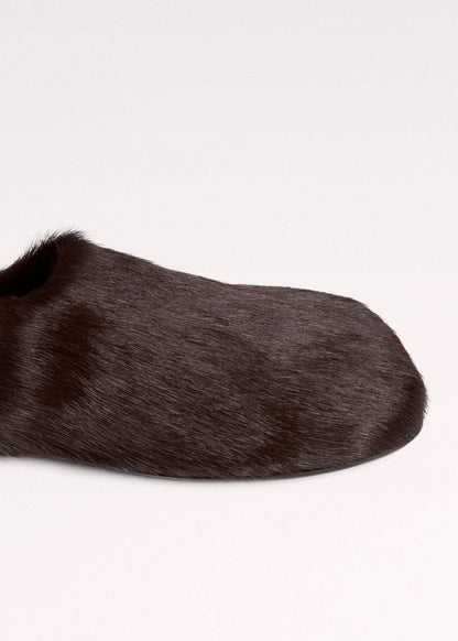 ME+EM Brown Asymmetric Slipper