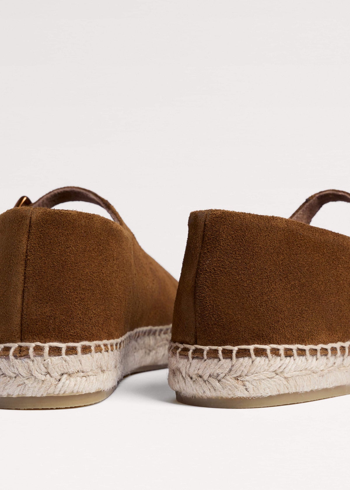 ME+EM Olive Green Espadrille Mary Jane