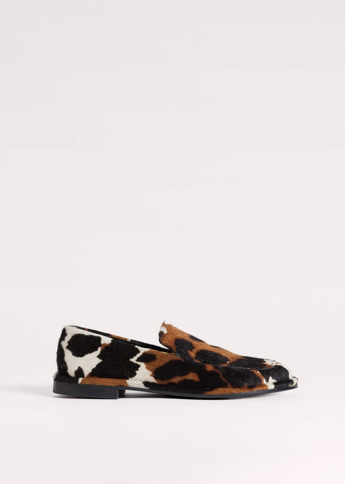 ME+EM Brown Cow Print Travel Loafer