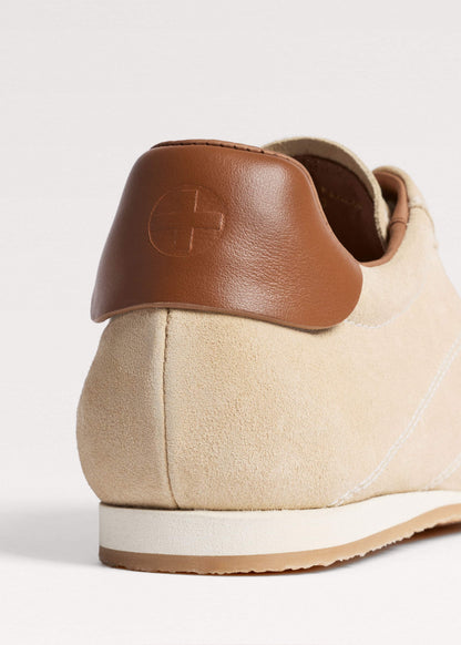 ME+EM Latte Retro Runner Sneaker