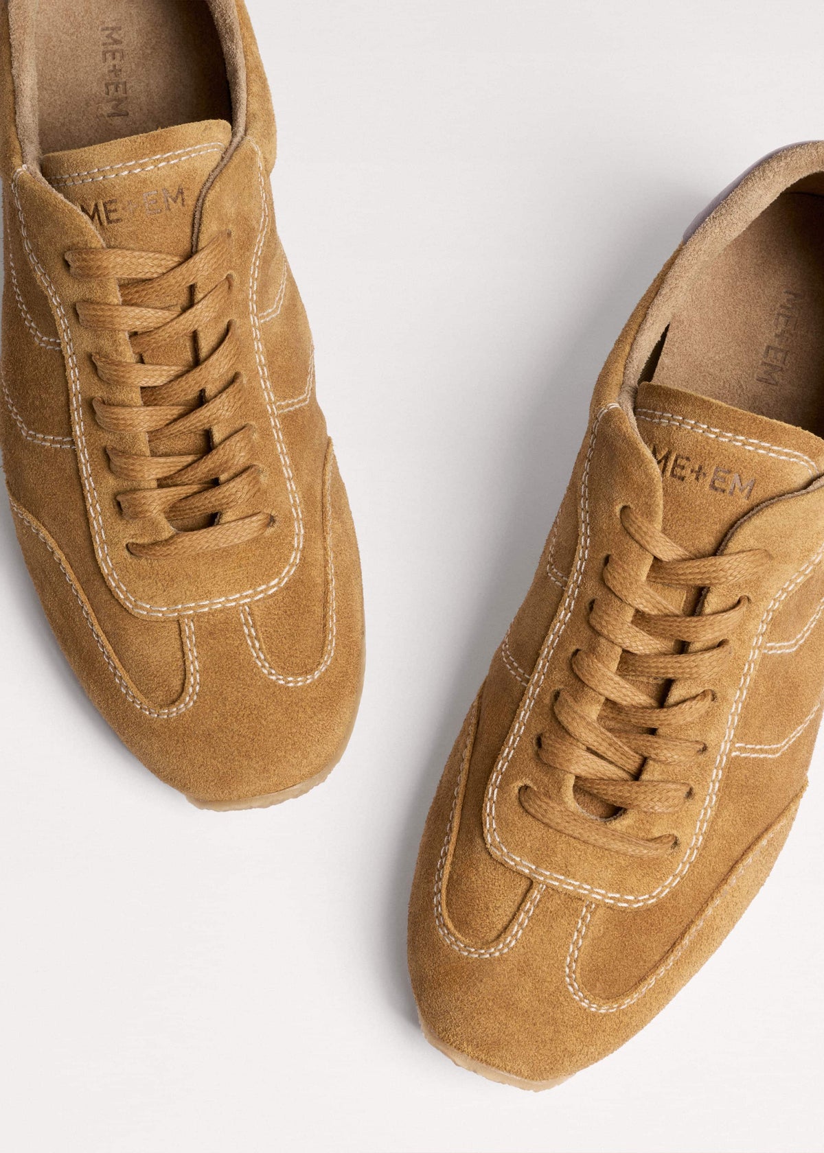 ME+EM Sand Retro Runner Sneaker