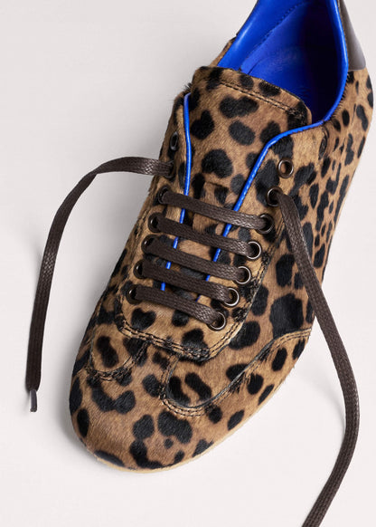 ME+EM Brown Leopard Print Retro Runner