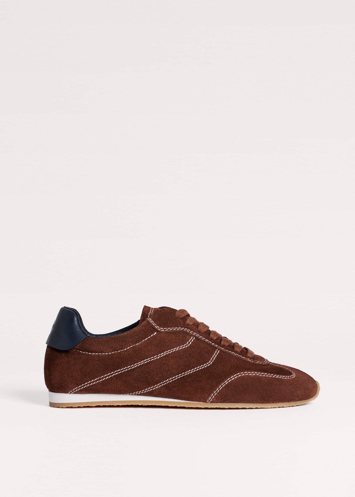 ME+EM Brown Retro Runner Sneaker
