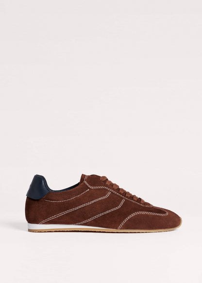 ME+EM Brown Retro Runner Sneaker
