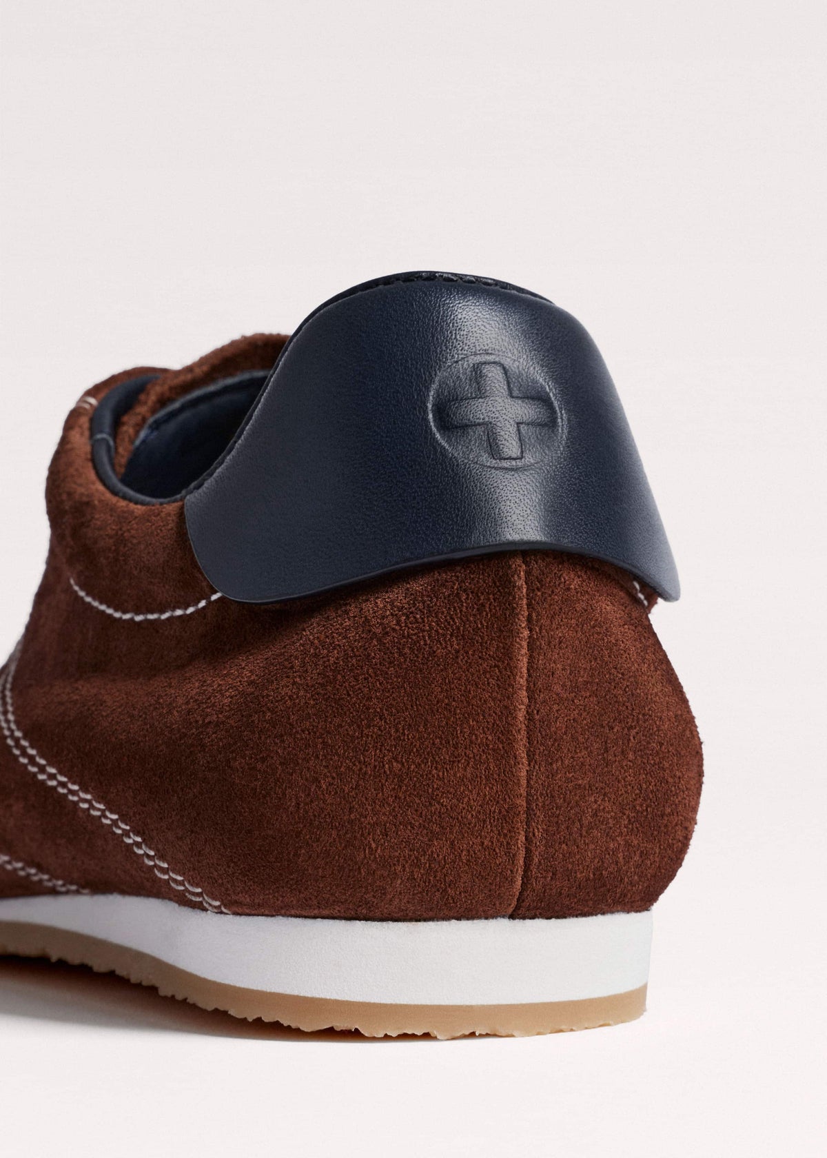 ME+EM Brown Retro Runner Sneaker