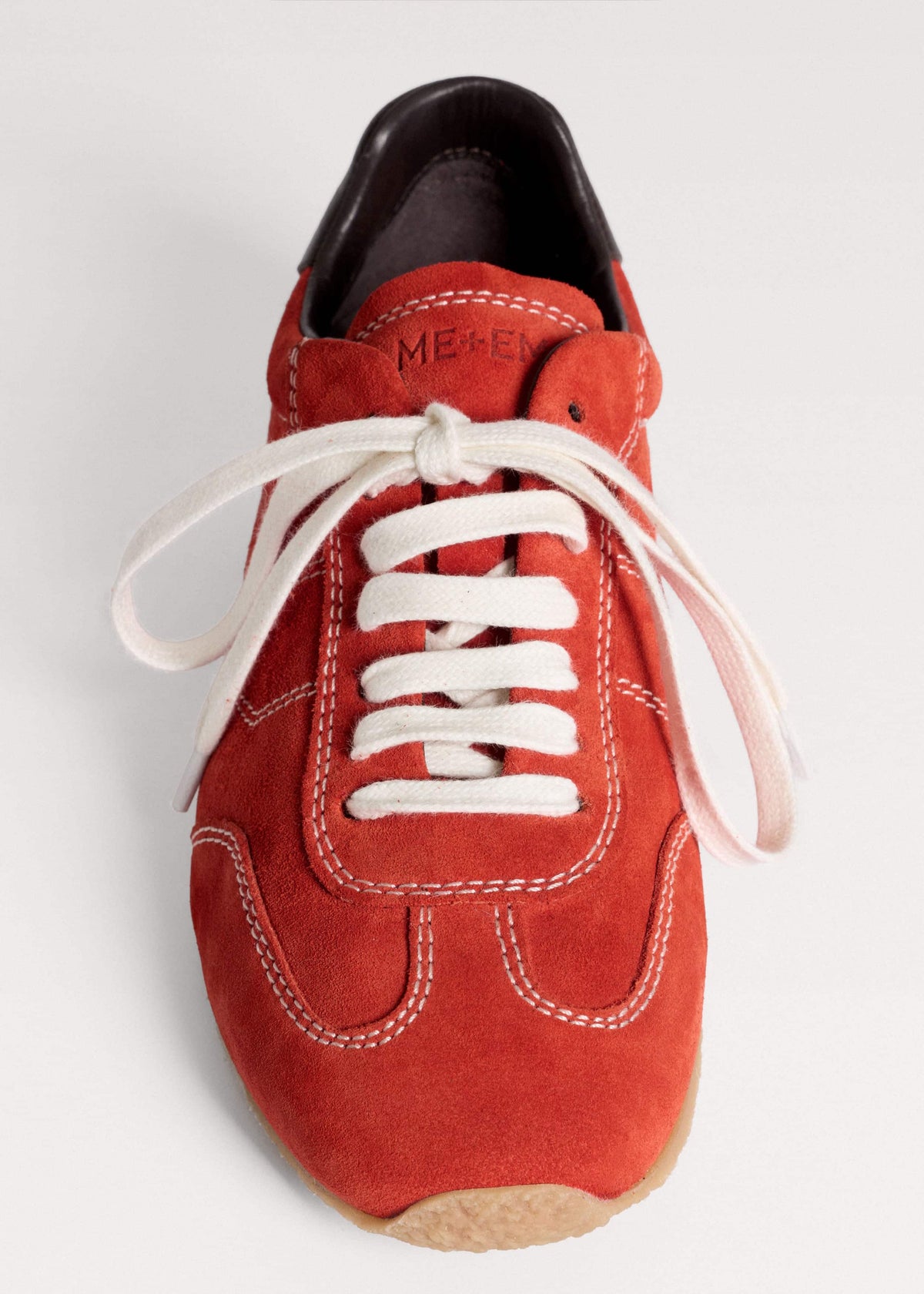 ME+EM Orange Retro Runner Sneaker