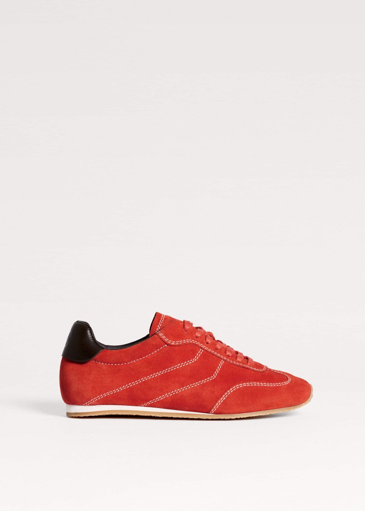 ME+EM Orange Retro Runner Sneaker