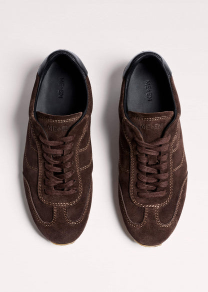 ME+EM Brown Retro Runner Sneaker