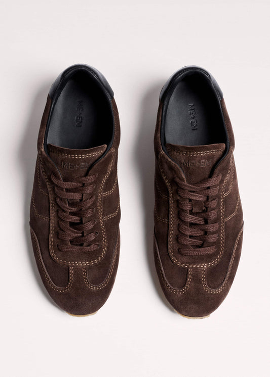ME+EM Brown Retro Runner Sneaker