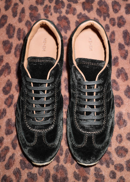 ME+EM Black Velvet Retro Runner
