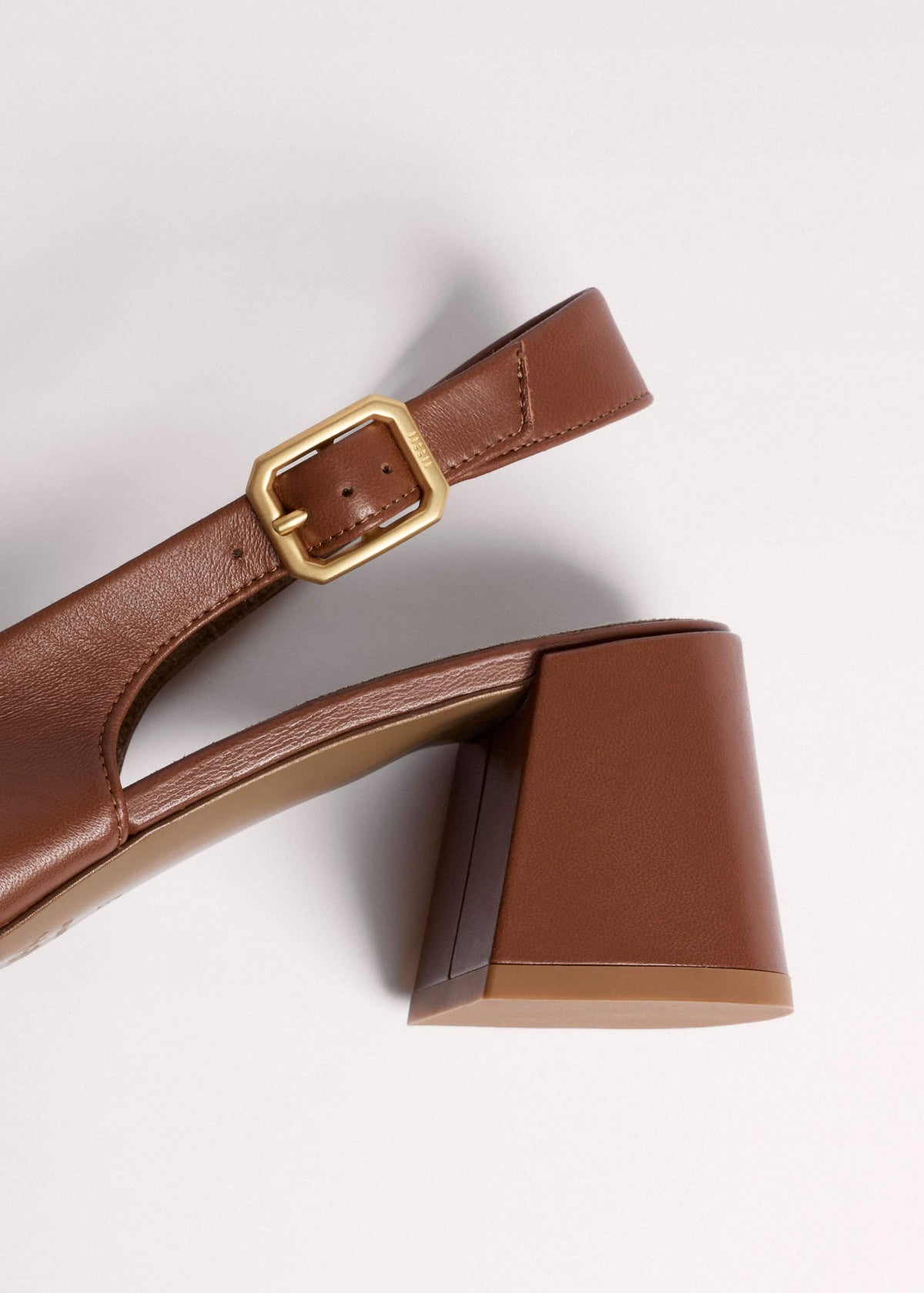 ME+EM Brown Occasion Slingback