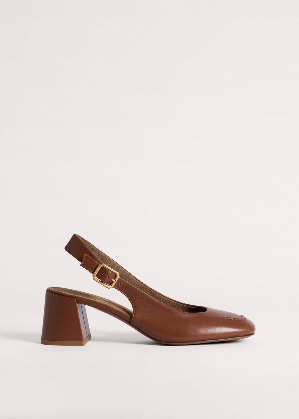 ME+EM Brown Occasion Slingback