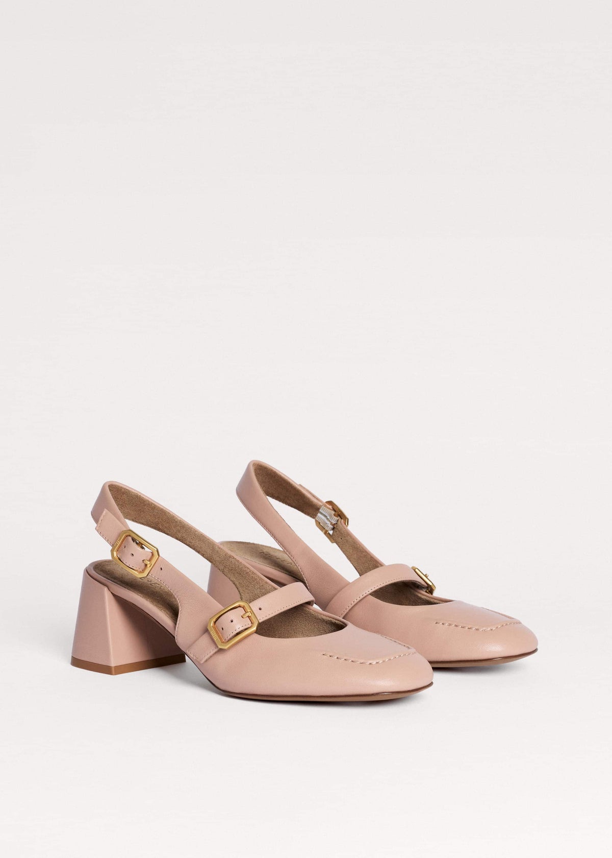 ME+EM Pink Mary Jane Slingback