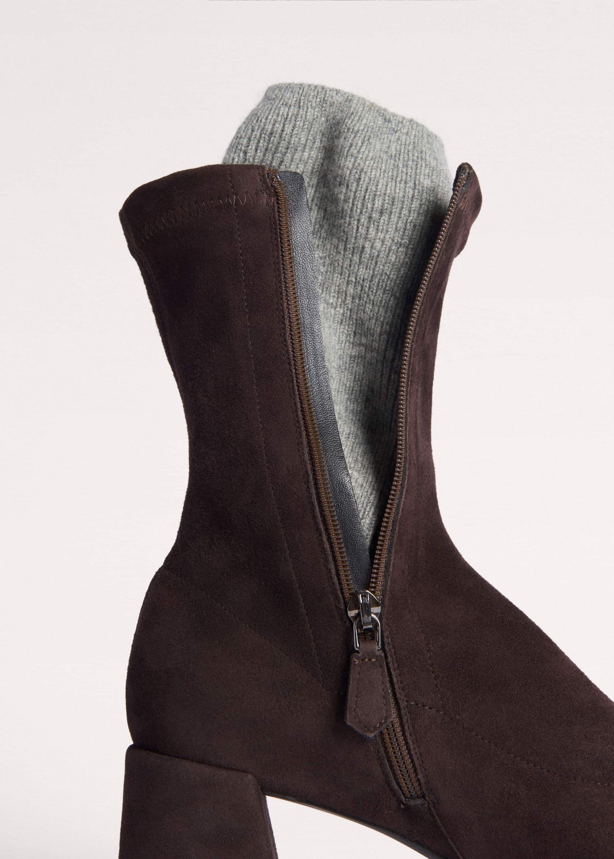 ME+EM Brown Ankle Stretch Boot