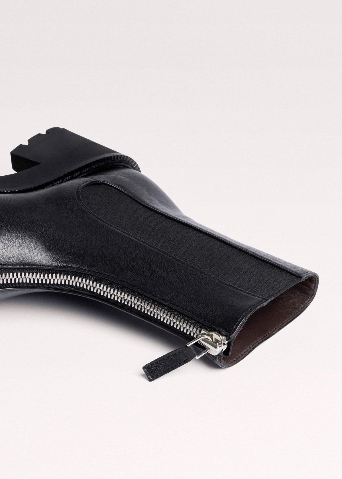 ME+EM Black Zip Front Boot