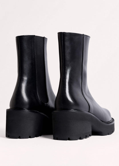 ME+EM Black Zip Front Boot