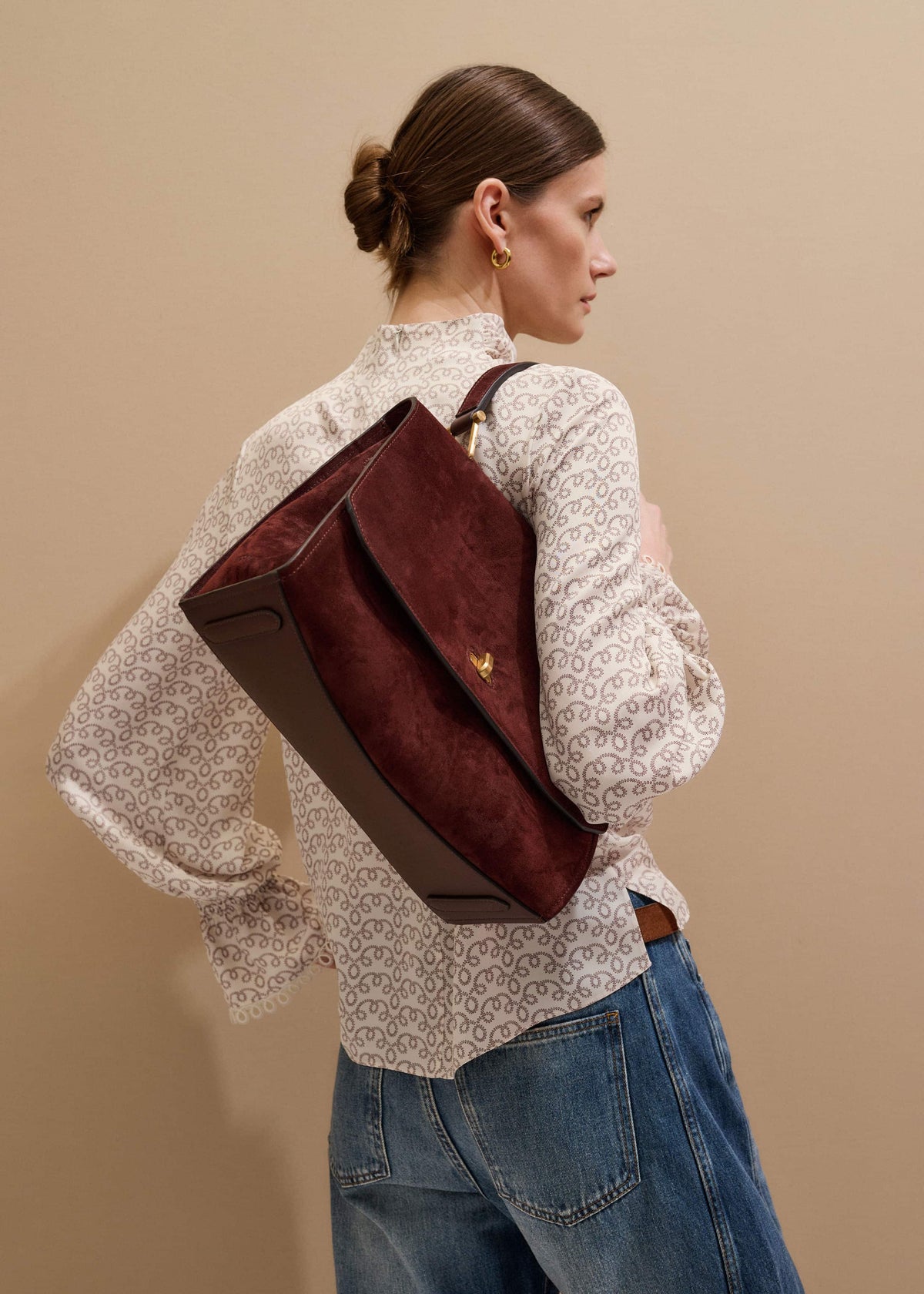 ME+EM Dark Cinnamon Ultimate Work Bag
