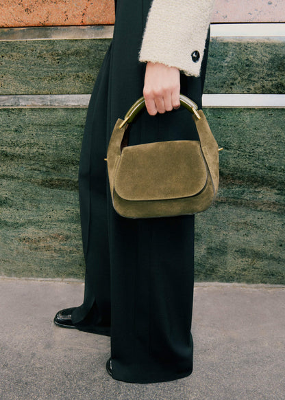 ME+EM Green Mini Resin Handle Bag