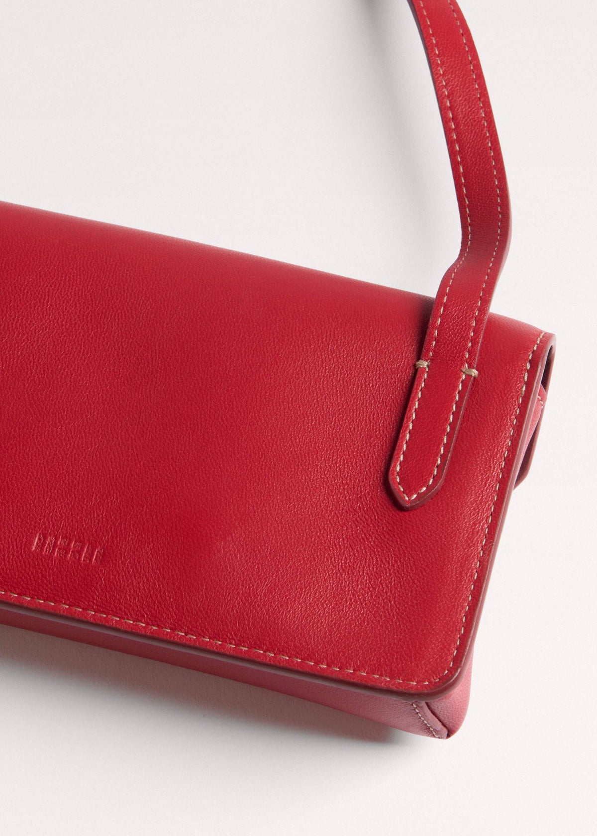 ME+EM Red Leather Small Pouch