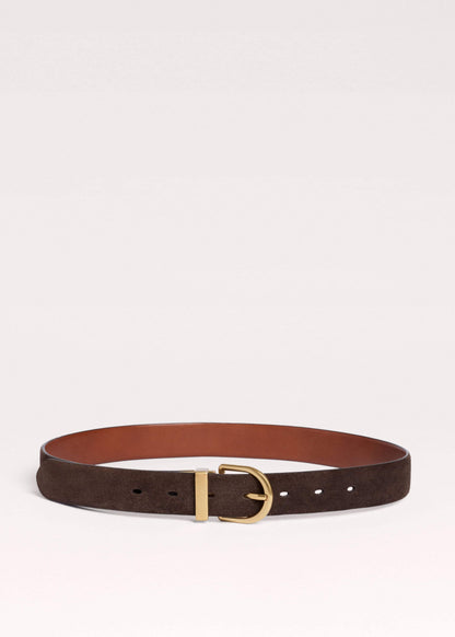 ME+EM Chocolate + Tan Reversible Belt