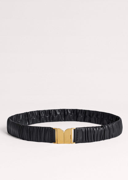 ME+EM Black Elasticated Belt