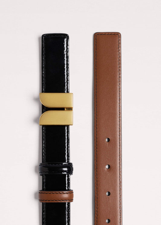 ME+EM Black Reversible Belt