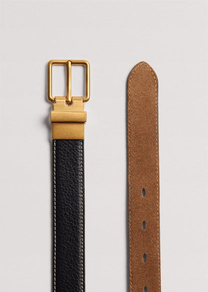 ME+EM Black Reversible Belt