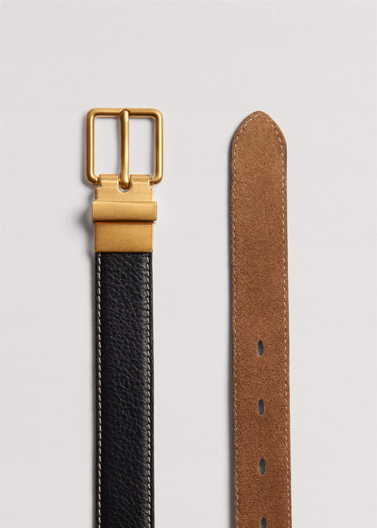 ME+EM Black Reversible Belt