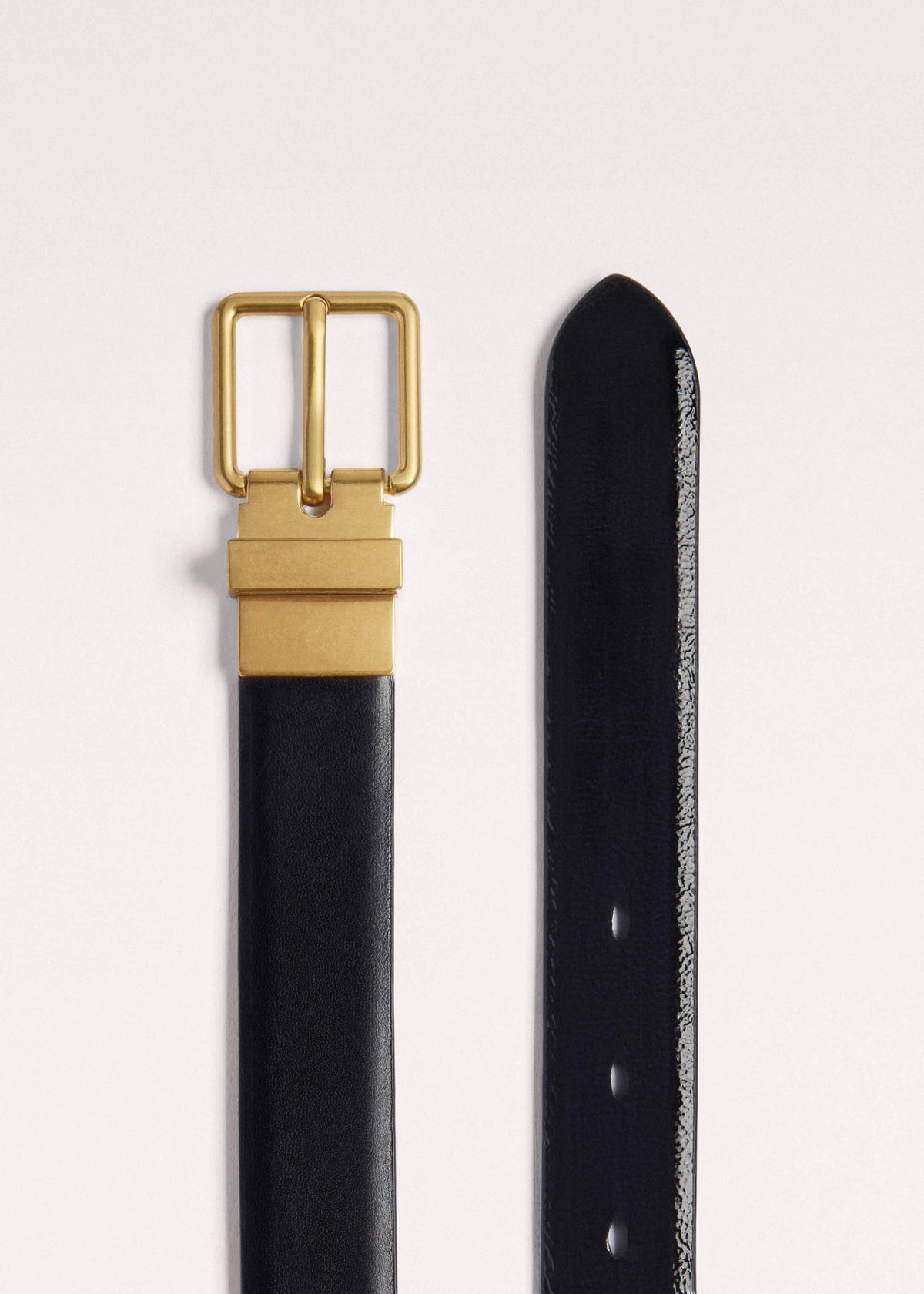 ME+EM Black Reversible Belt