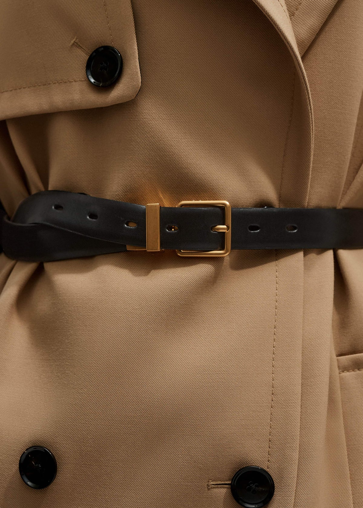 ME+EM Black Reversible Belt