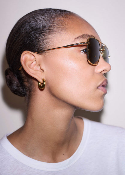ME+EM Olive Aviator Sunglasses