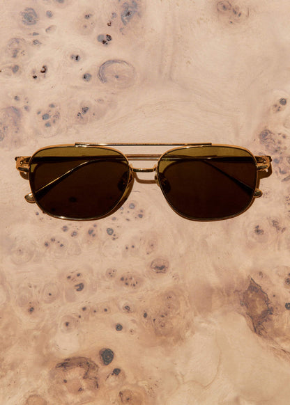 ME+EM Olive Aviator Sunglasses