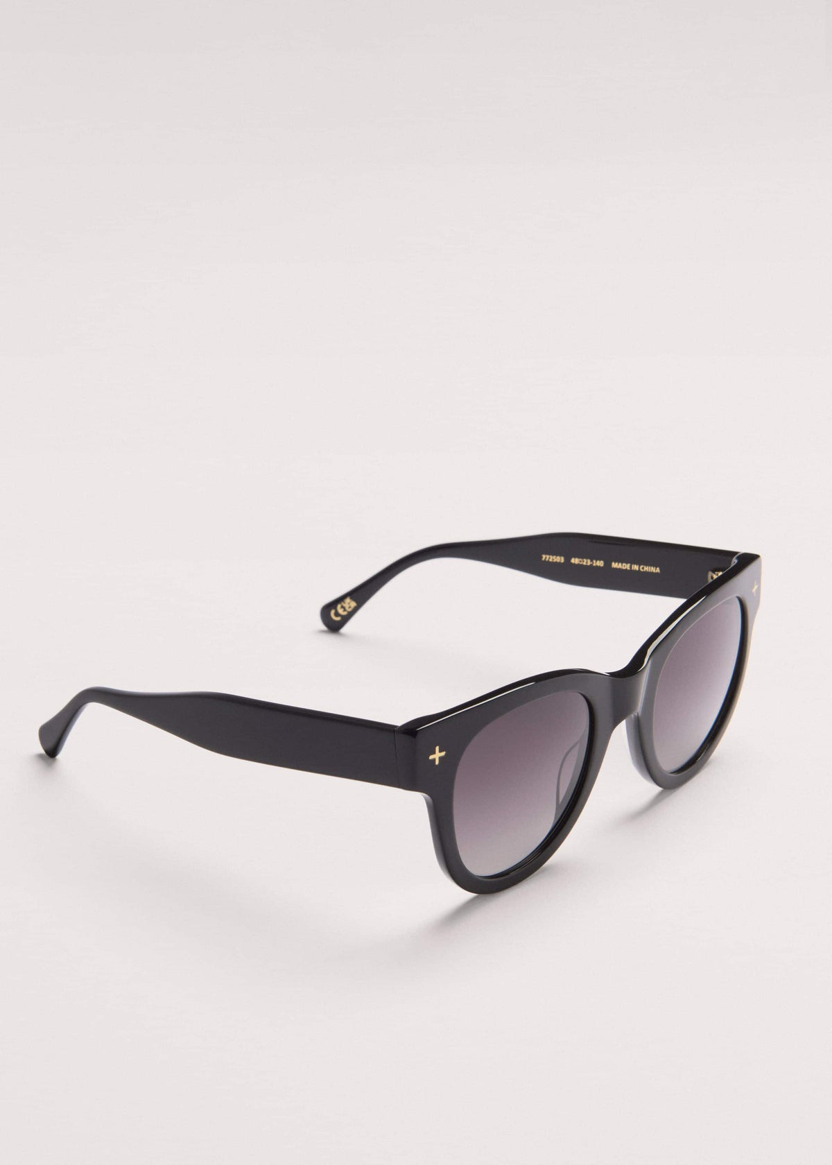 ME+EM Black D Frame Sunglasses