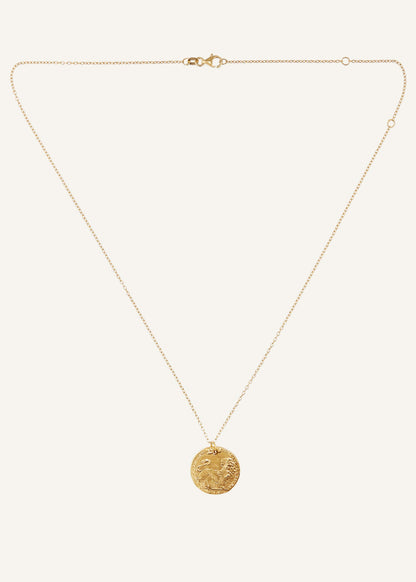 ME+EM Gold Medium Leone Necklace