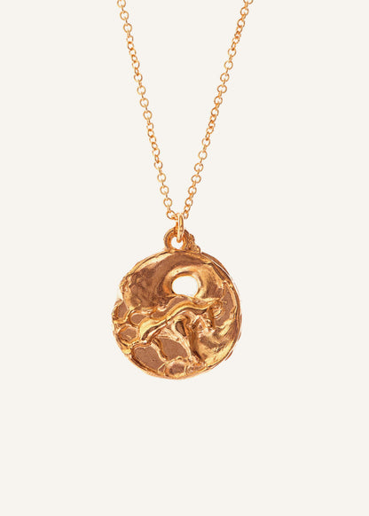 ME+EM Gold Taurus Necklace