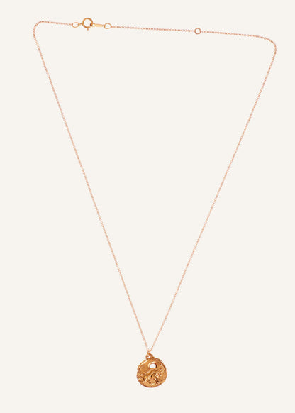 ME+EM Gold Taurus Necklace