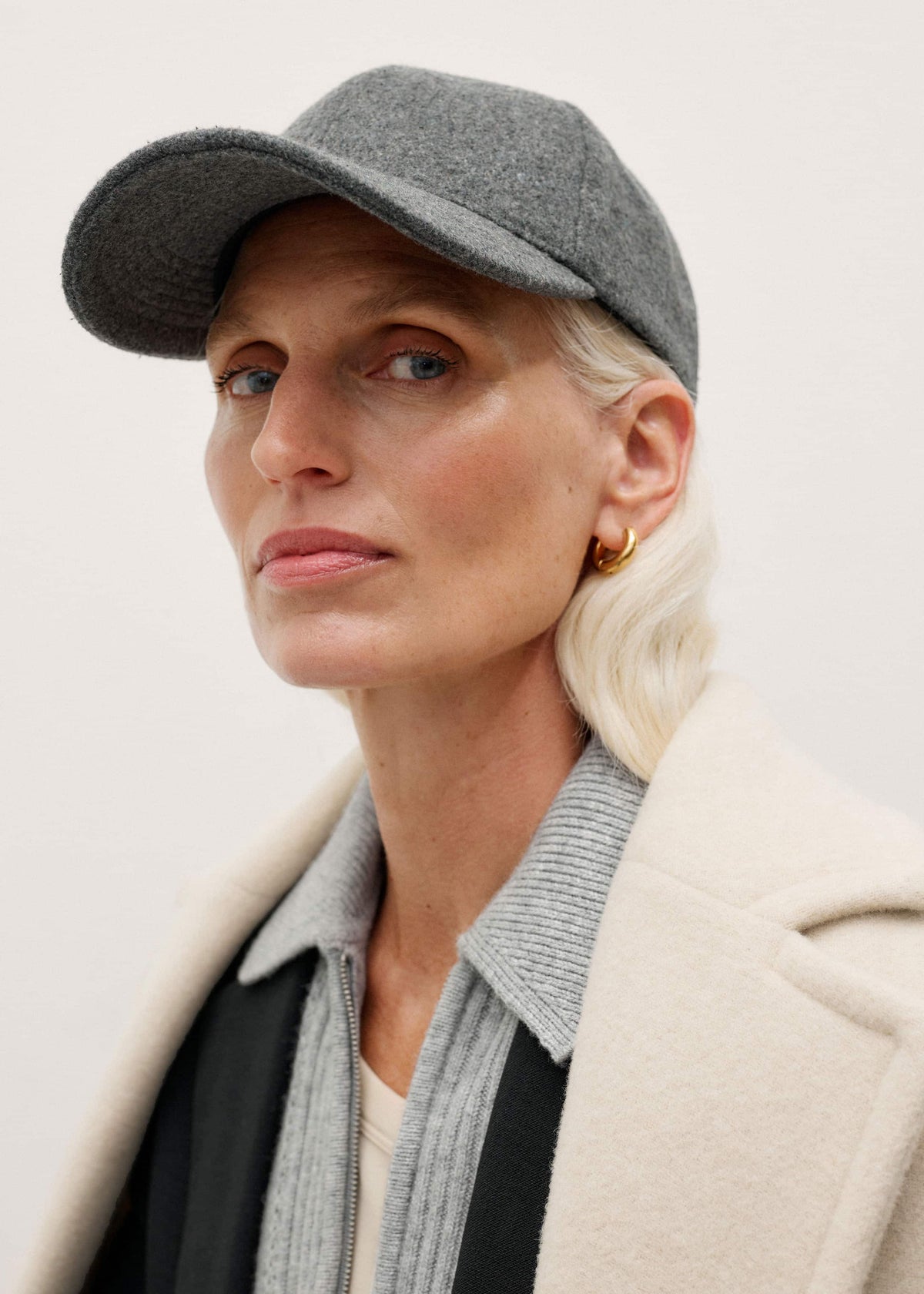 ME+EM Gray Baseball Cap