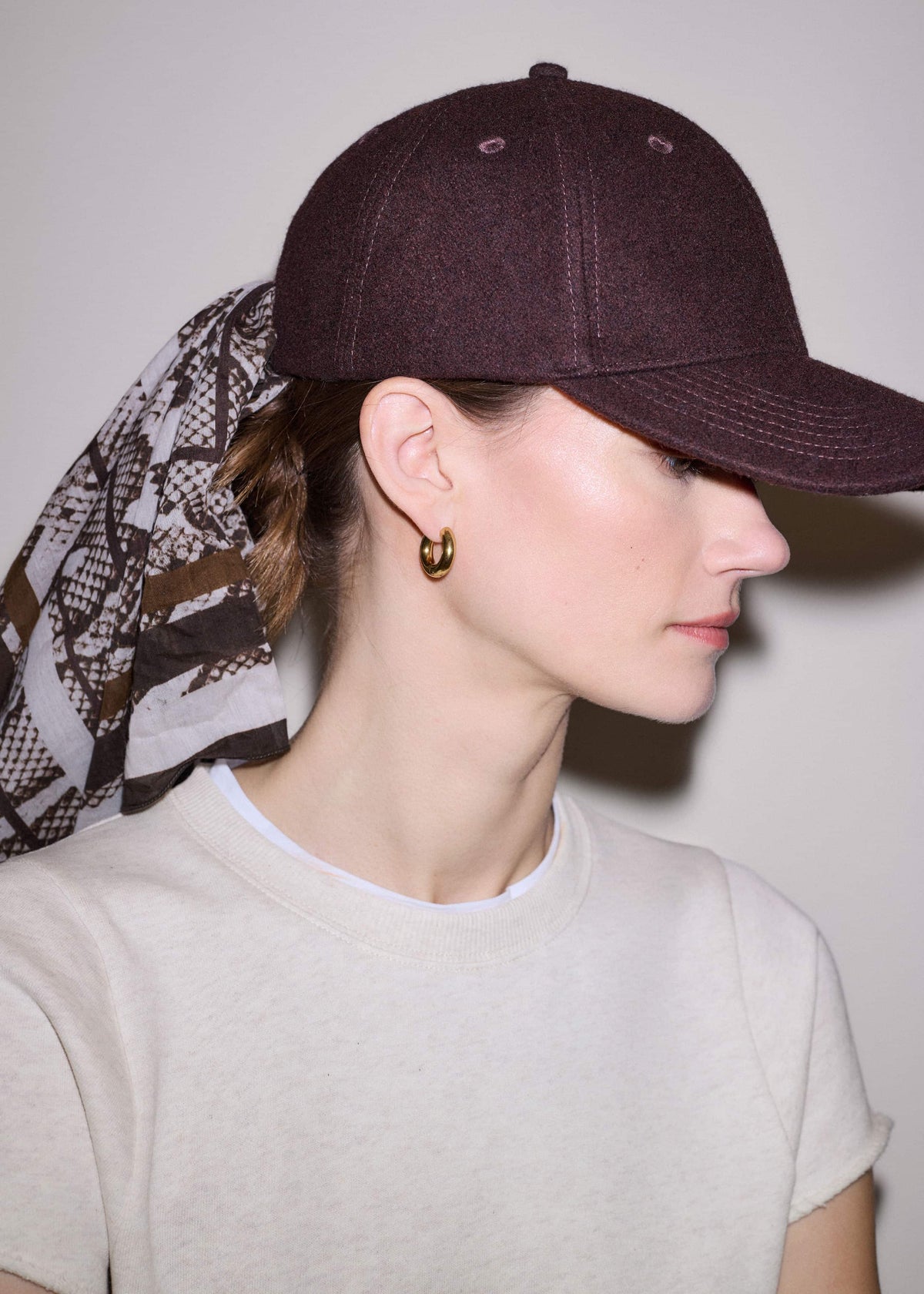 ME+EM Brown Baseball Cap
