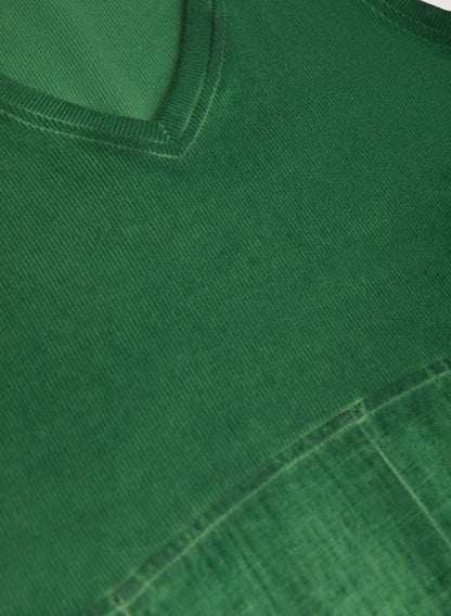 Women Sleeveless V-Neck Dress Apple Green | Melanie Lyne