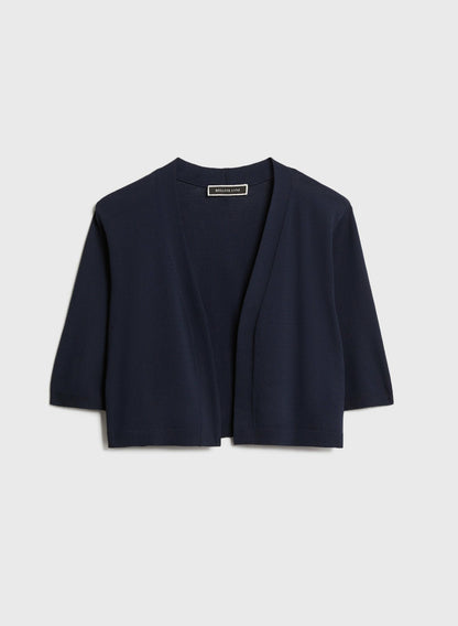 Women Knit Elbow Sleeve Bolero Night Sky | Melanie Lyne