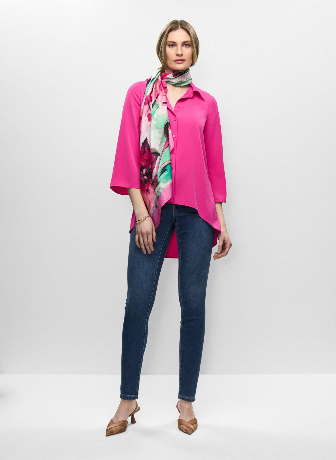 Women Slim Leg Jeans Dark Blue | Melanie Lyne